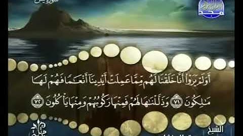 الجزء الثالث والعشرون من القرآن الكريم -الشيخ المنشاوي- من الآية 28سورة يس إلى الآية سورة31 الزمر