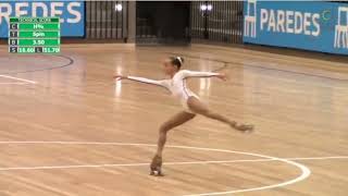 MADALENA COSTA - 1st place - Long Program -  World Skate - Paredes 2022