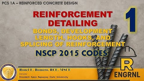 RCD - REINFORCEMENT DETAILING Part 1