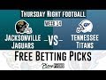 Thursday Night Football NFL Week 14 - Jaguars vs Titans | TNF Free Picks