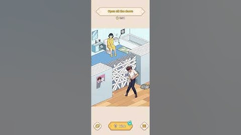 Brain Puzzle Tricky Quest - Open now - Open all the doors #games #puzzle #braingames #viralshort