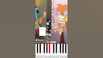 Turkish Ice Cream COMPLETE EDITION #3 | Poppy Playtime (@tieanimation) - Octave Piano Tutorial