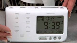 Brookstone Travel Alarm Clock