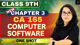 Class 9 Computer Applications Ch-3 – Computer Software 🔥 Full Chapter in 1 Video | Barkha Mam screenshot 5