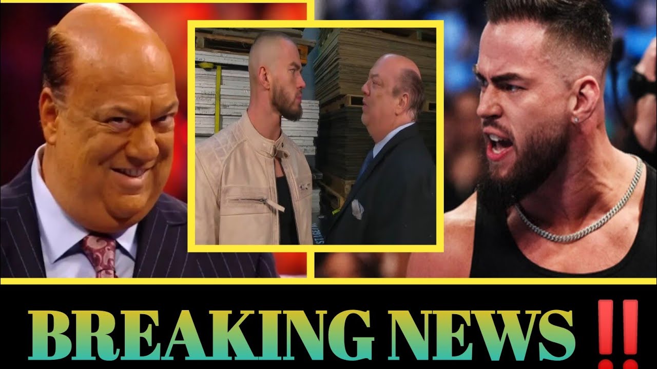 A NEW ERA BEGINS🛑PAUL HEYMAN WELCOMES AUSTIN THEORY INTO THE VISION A GAME-CHANGING ALLIANCE IN WWE💥