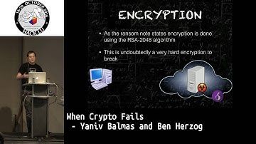 Hack.lu 2016 When Crypto Fails by Yaniv Balmas and Ben Herzog