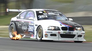 BMW M3 E46 GTR Race Car at Mugello! - OnBoard, Flames & S54 Engine Sound!