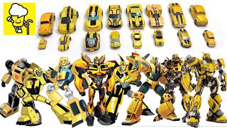 Transformers bumblebee collection large and small G1 Earthspark Movie TFP Robots in Disguise