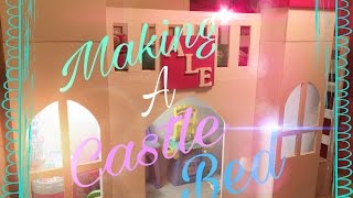 Hi everyone. Chetos dropping another video build. Had a lot of fun wth this project my little niece wanted a castle bed play area in 