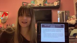 Persuasive Speech - Standardized Testing