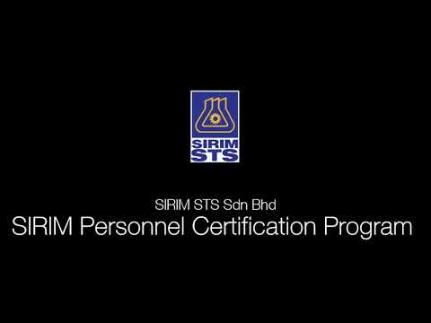 SIRIM Personnel Certification Program