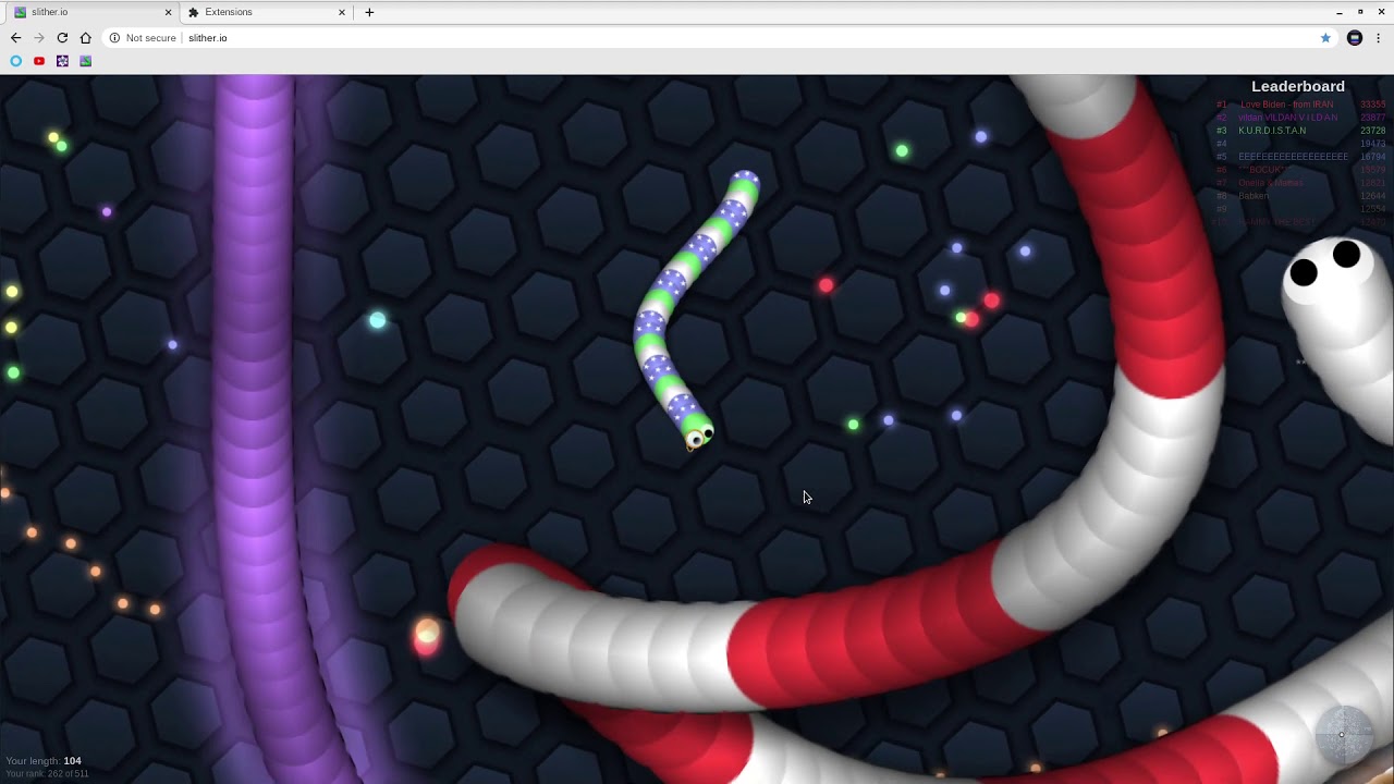 NTL MOD for Slither.io - Microsoft Edge Addons