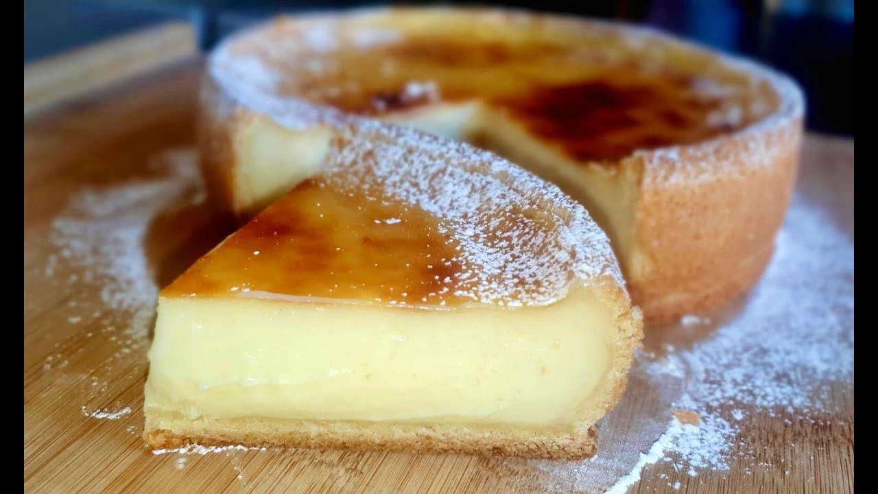 Flan pâtissier Christophe Felder ,  Custard tart Christophe felder