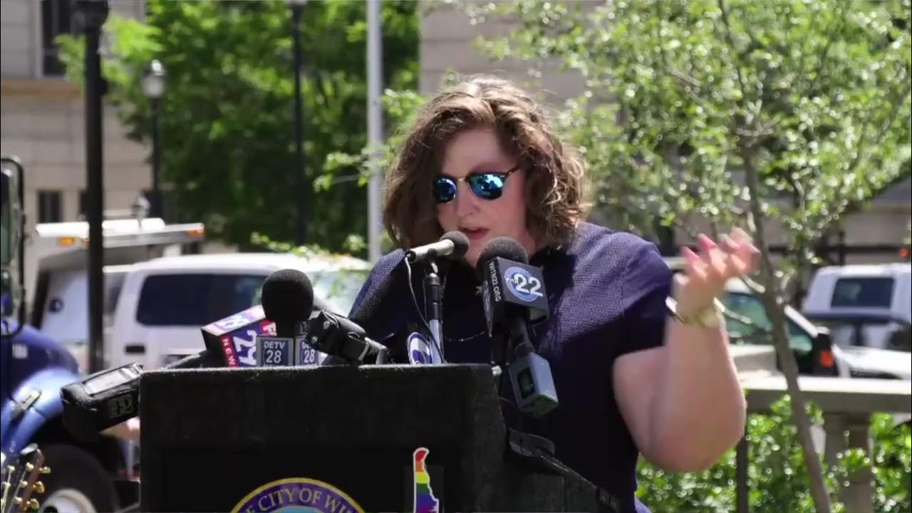 Wilmington Delaware Celebrates Pride Month With Flag Raising YouTube