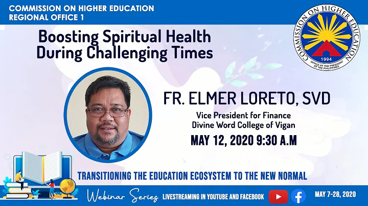 Boosting Spiritual Health During Challenging Times | May 12, 2020 9:30 AM