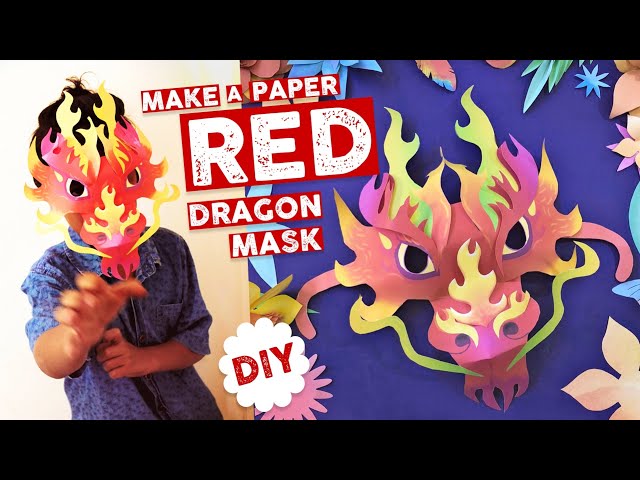 Fox Mask Template DIY No Sew Mask Pattern. Instantly Make a Paper Fox Mask  With Our Easy to Download PDF Printable Templates by Happythought 