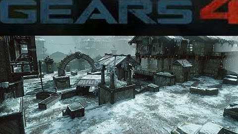 Gears 4-Avalanche Multiplayer Map Gameplay!