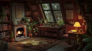 Tranquil Attic Rain and Fireplace Sounds: Creating a Relaxing Environment for Sleep and Study