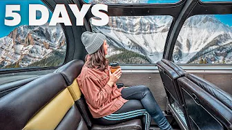 My 105-Hour Train Journey Across Canada! Via Rail The Canadian