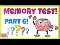 Fun memory test 6 brain break activity