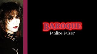 Baroque - Malice Mizer + Romaji and Eng Sub Resimi