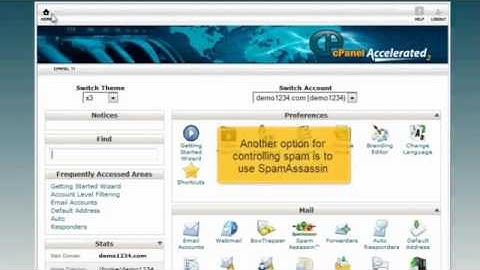 ▶ How to enable spam protection in cPanel   cPanel Video Tutorial   Part7hw