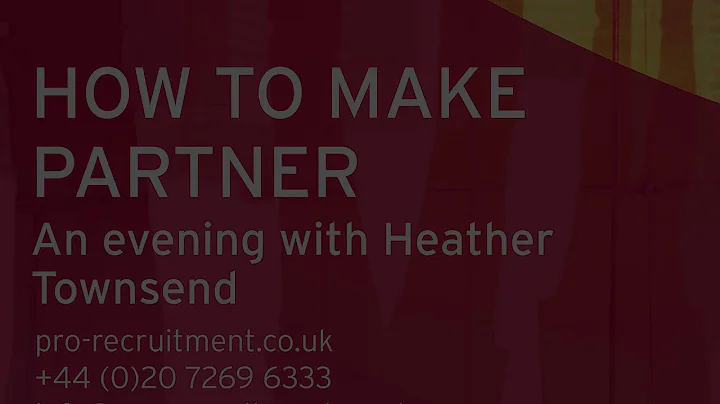 How to make partner   An Evening with Heather Town...