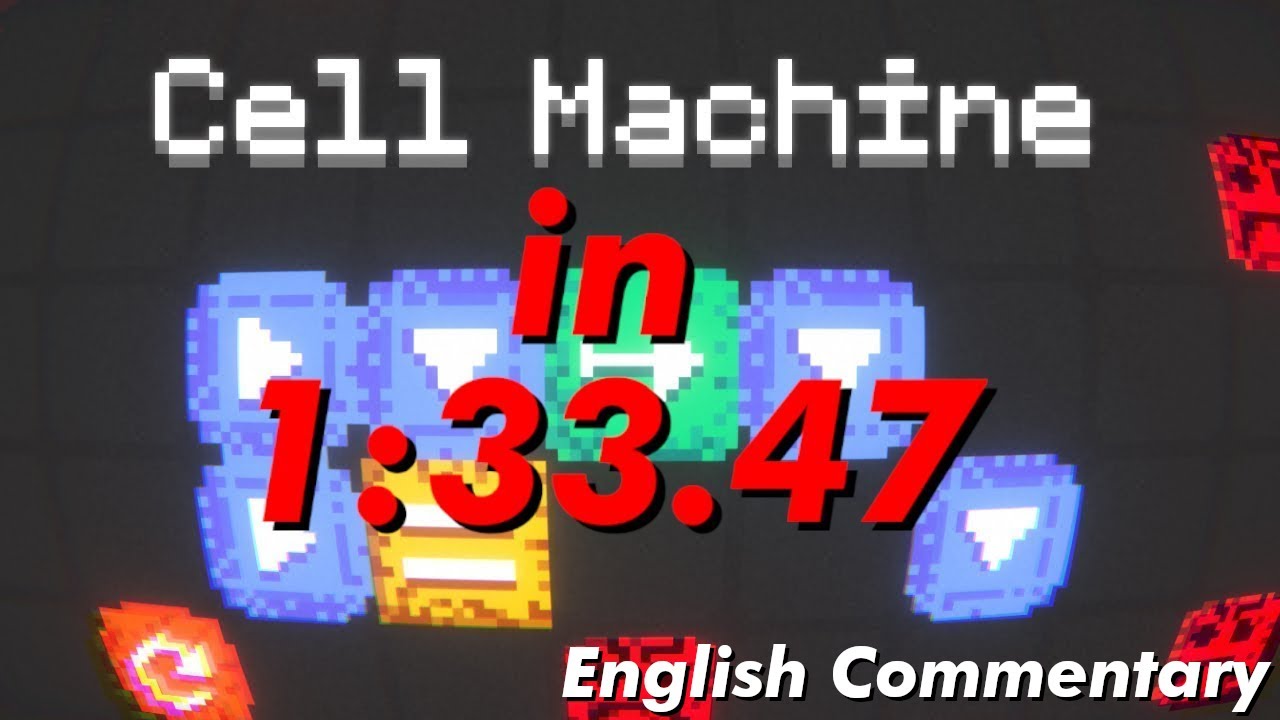 [ENG] Cell Machine (by Sam Hogan) Speedrun in 01:33.47 (WORLD RECORD ...