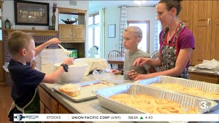 Papillion family saves money for college by baking sweet treats