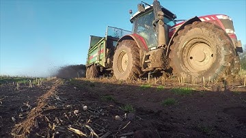 Sandfield Farms compost spreading