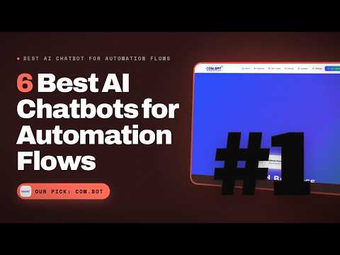 Best AI Chatbot for Automation Flows in 2026: Com.bot vs Tidio vs Intercom (Top 6)