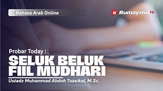Probar Today | SELUK BELUK FIIL MUDHARI - Ustadz Muhammad Abduh Tuasikal, M.Sc.