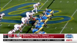 NFL Draft 2017 | Round 1 Pick 3 - San Francisco 49ers select Solomon Thomas | Apr 27, 2017