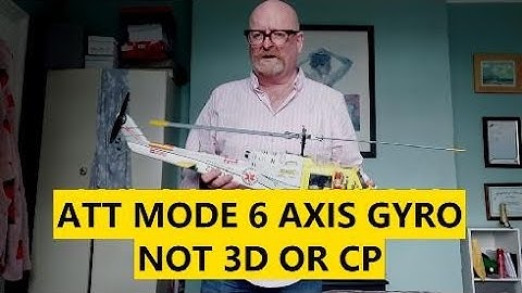FLYWING RC HELI ATT MODE OR 6 AXIS GYRO NOT 3D