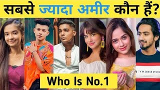 Who is the top 10 Richest Instagram Influencers  | Riyaz Aly, Mr.Faisu, Anushka, Monthly Income 