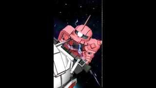 SDガンダムストライカーズ　バトル画面