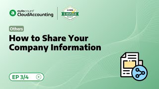 36 How to Share Your Company Information