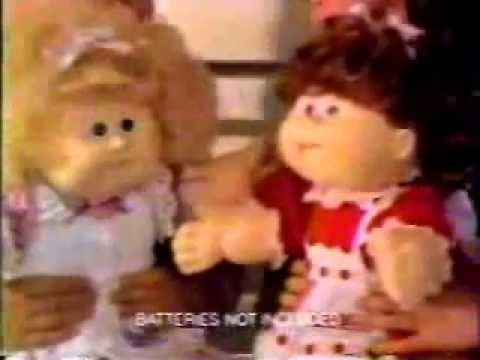 cabbage patch doll talking