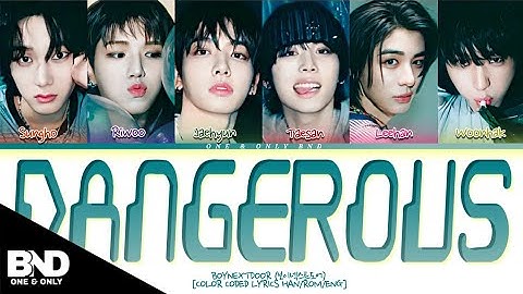 BOYNEXTDOOR '부모님 관람불가 (Dangerous)' LYRICS