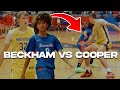 14 year old beckham black goes head to head with duke commit cooper flagg