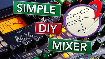 Simple DIY Mixer w/ Op-Amps