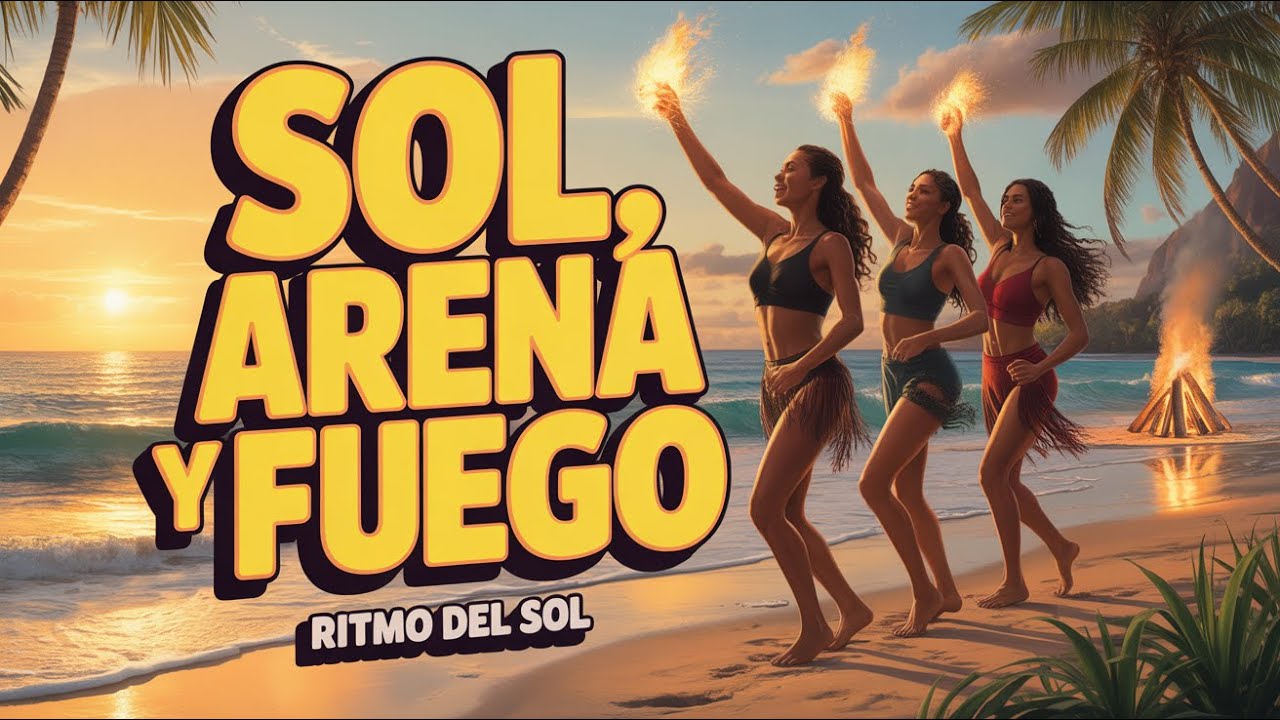 RITMO del SOL – Sol, Arena y Fuego – (Official Reggaetón Tropical Music Video 2025) | AI Cinematic