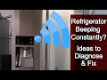 Samsung Refrigerator Beeping - How to Find and Fix a Beeping Refrigerator