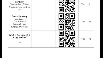 QR Codes during Guided Math