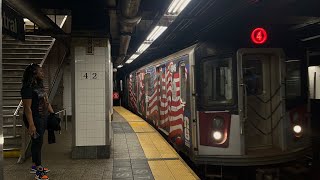 IRT Lexington Ave Line 4 5 Exp 6 Lcl Trains Grand Central-42nd St R62 R62A R142 R142A