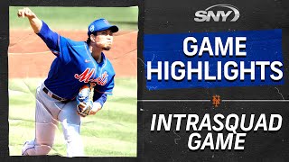 Kodai Senga strikes out nine over five innings in Mets intrasquad game | Mets Highlights | SNY