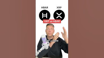 HBAR vs XRP — what’s the difference? #crypto #hbar #xrp