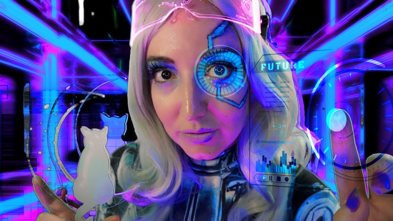 Cyberpunk ASMR | Cyborg Reprograms You ✨Tech Visuals| Sci-Fi Roleplay