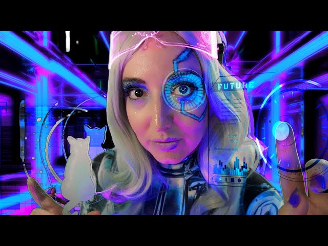 Cyberpunk ASMR | Cyborg Reprograms You ✨Tech Visuals| Sci-Fi Roleplay