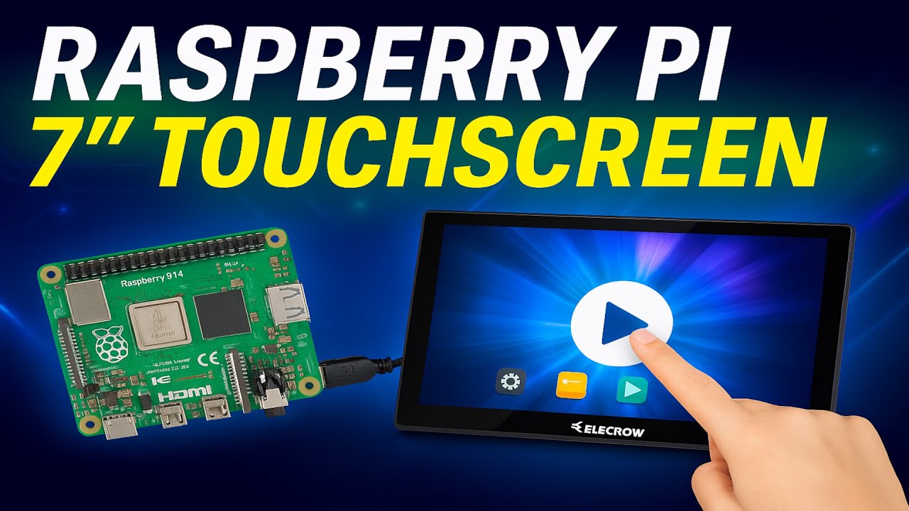 Elecrow 7” Touchscreen Review – Great for Raspberry Pi?”